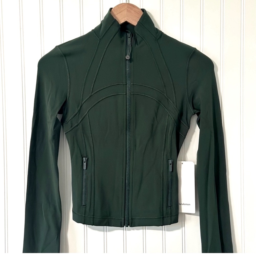 Lululemon 🍋Define Cropped Jacket 💚Legacy Green 💚